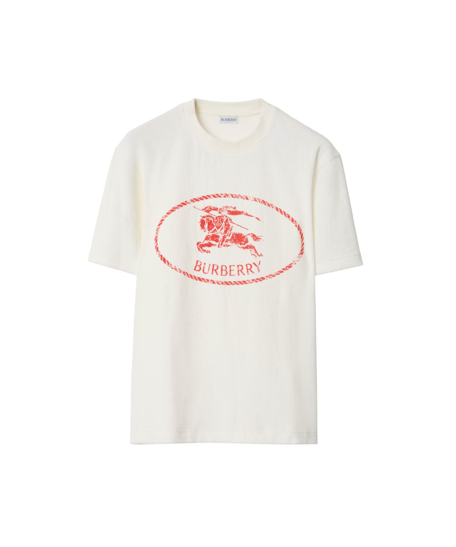BURBERRY バーバリー メンズ Tシャツ コットンブレンド ロゴ ナイトスタンプ コットンブレンド Tシャツ(O10713123)|HANKYU