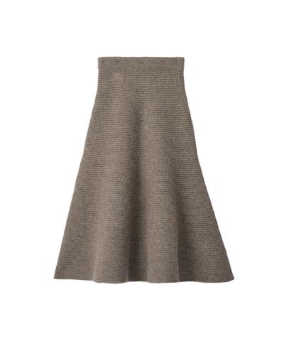 ウールブレンド スカート