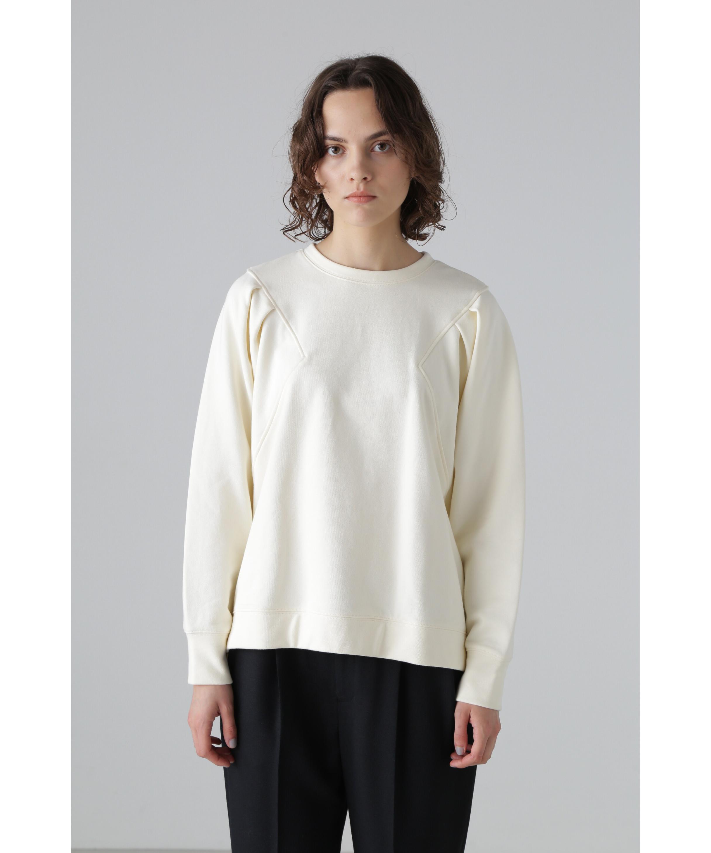 Adore アドーア カットソー トップス Tシャツ 白 ホワイト 透けない クリアハイゲージロングカットソー | ADORE（アドーア