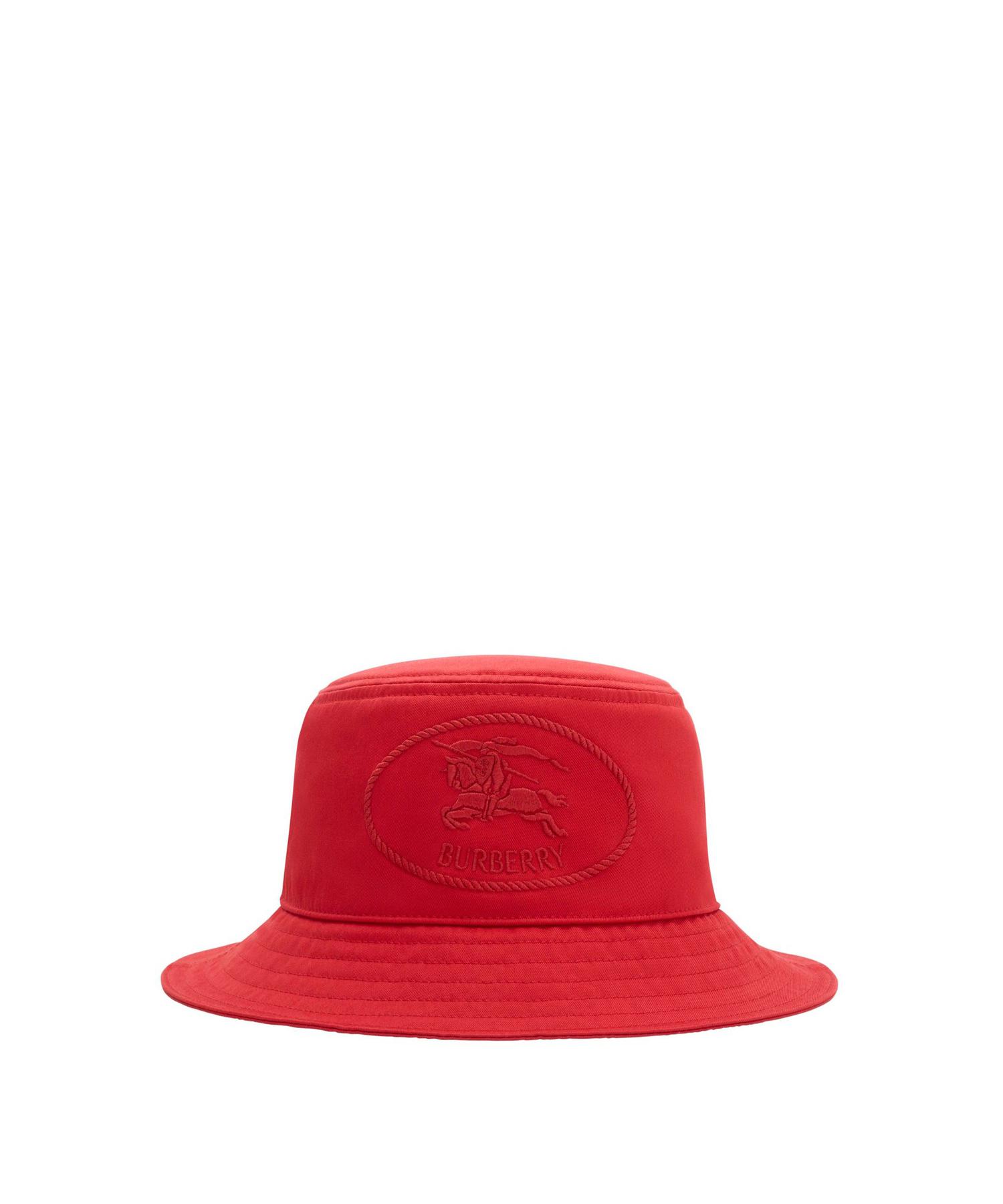 バーバリー　Burberry 帽子　厚手　一回使用　赤 8068032cap.jpg
