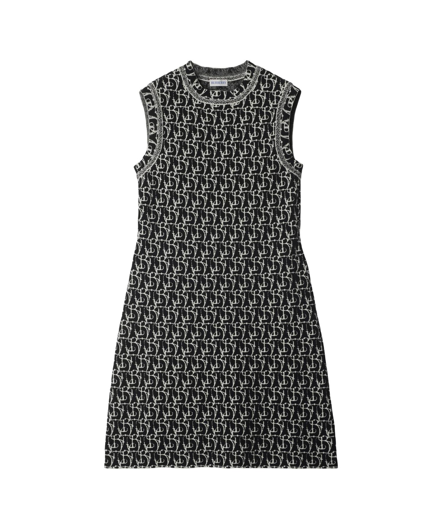 【美品】バーバリー　ワンピース BURBERRY(バーバリー) バックジップ Vネック レディース シルク