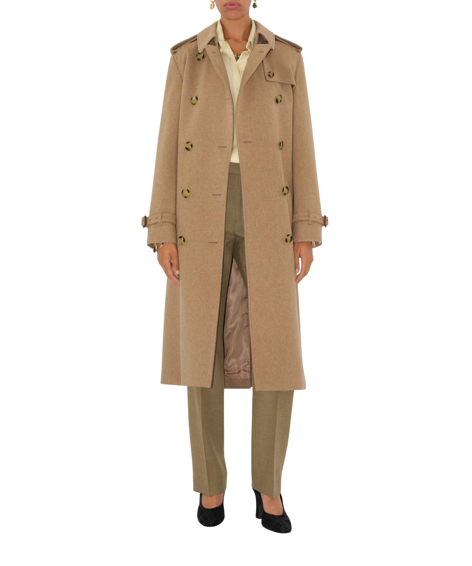 トレンチコート　Harrods Sandro Paris Rhinestone-Embellished Check Trench Coat