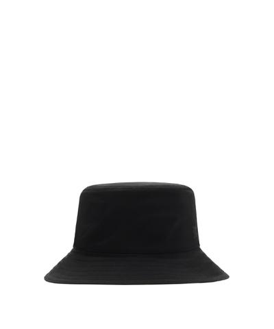 リバーシブル ギャバジン バケットハット