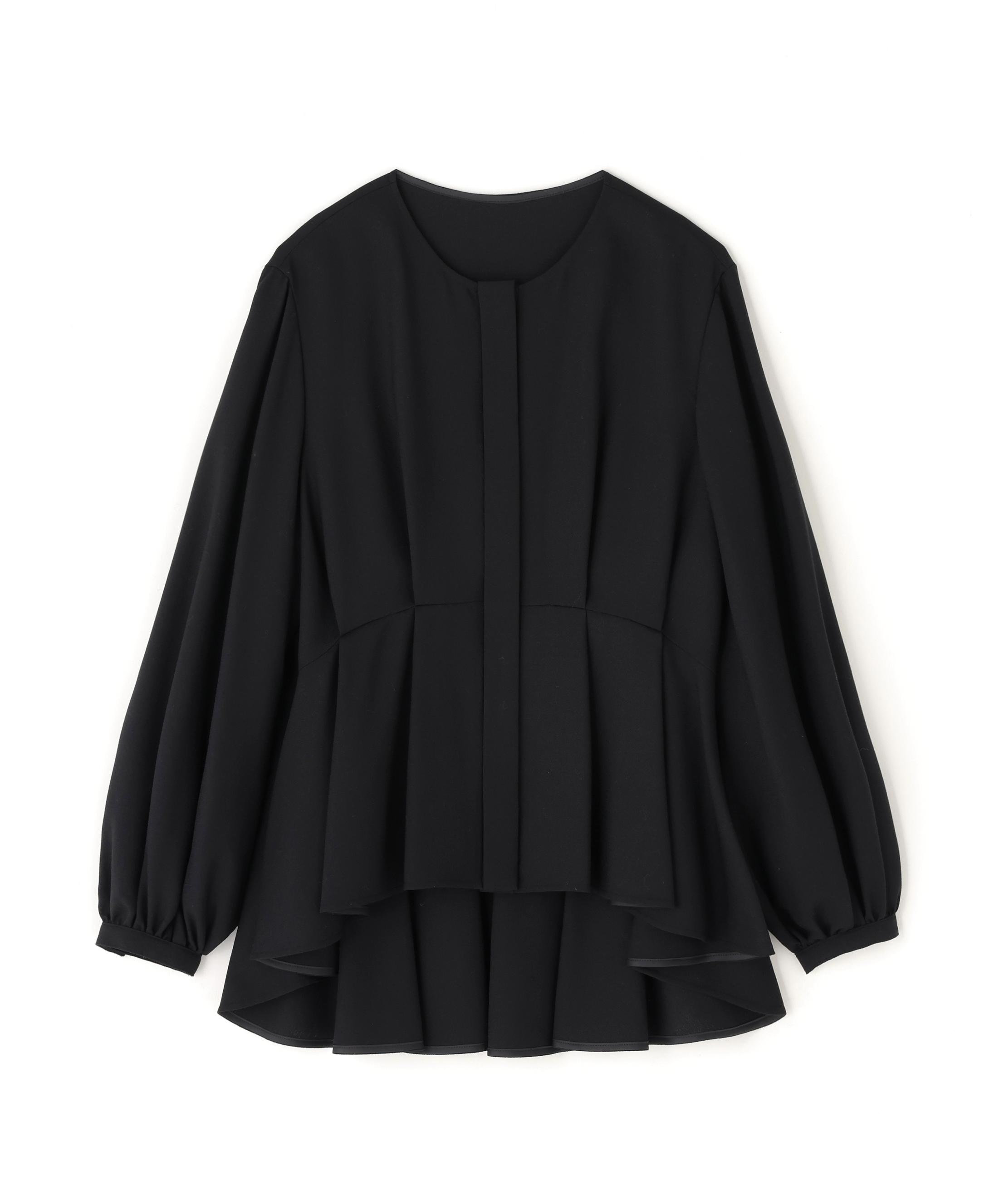 ADORE ◆ウールアムンゼンブラウス ブラック 38 ADORE ◆ウールアムンゼンブラウス ブラック 38