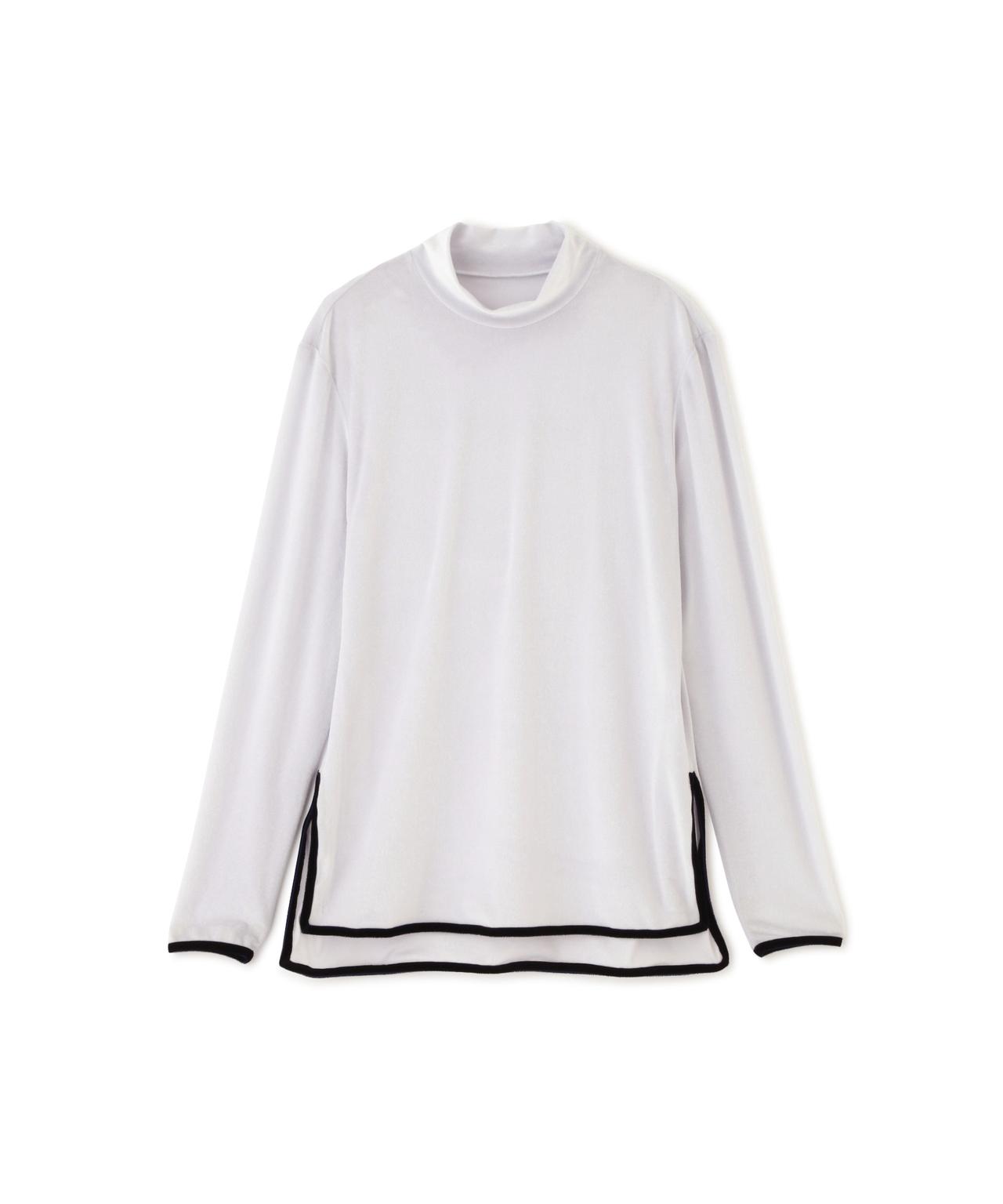 ADORE ◆ベロアトリコットカットソー グレー 38 ADORE ◆ベロアトリコットカットソー グレー 38