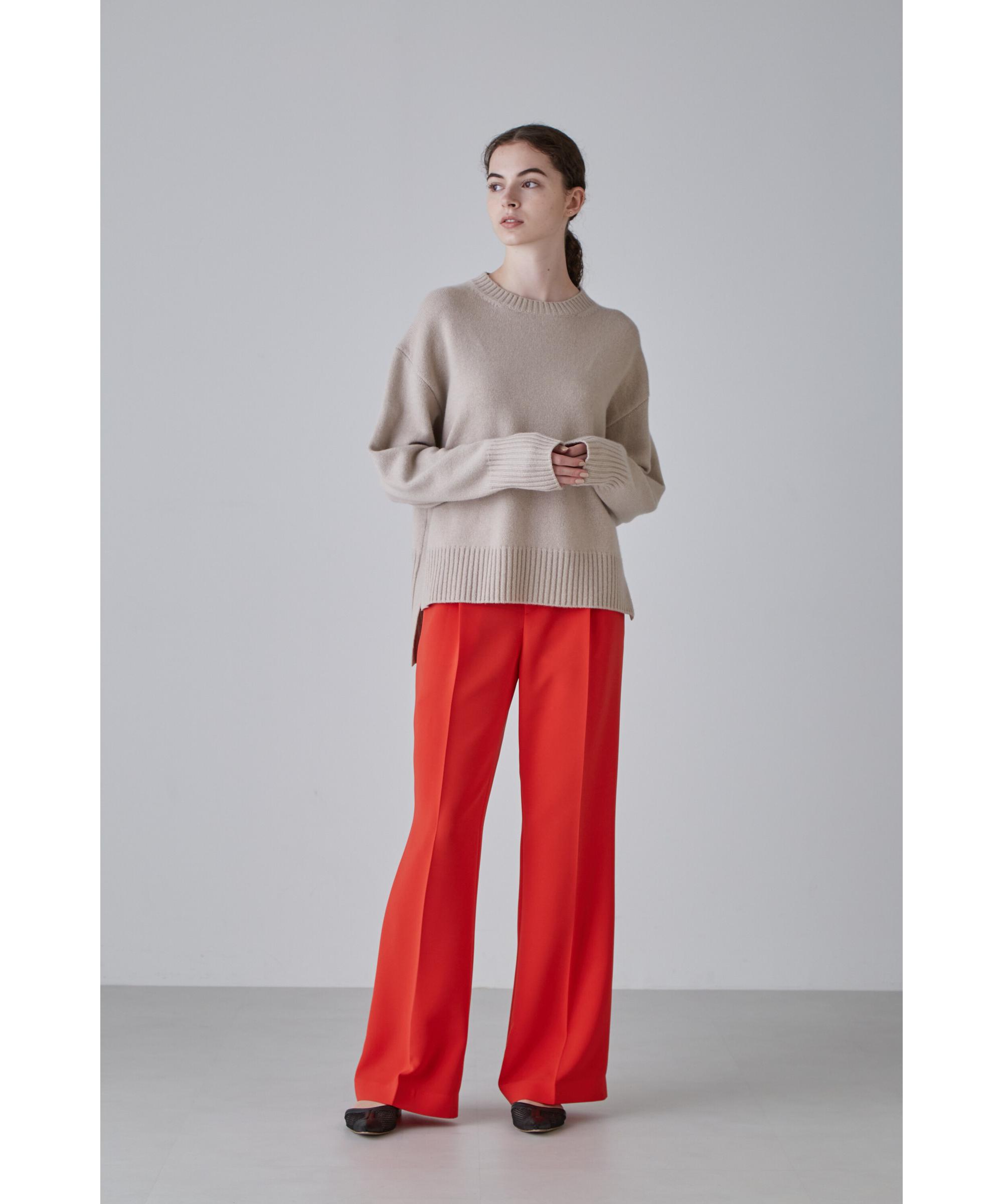 ADORE クリアドライジョーゼットパンツ オレンジ 38 ADORE クリアドライジョーゼットパンツ オレンジ 38