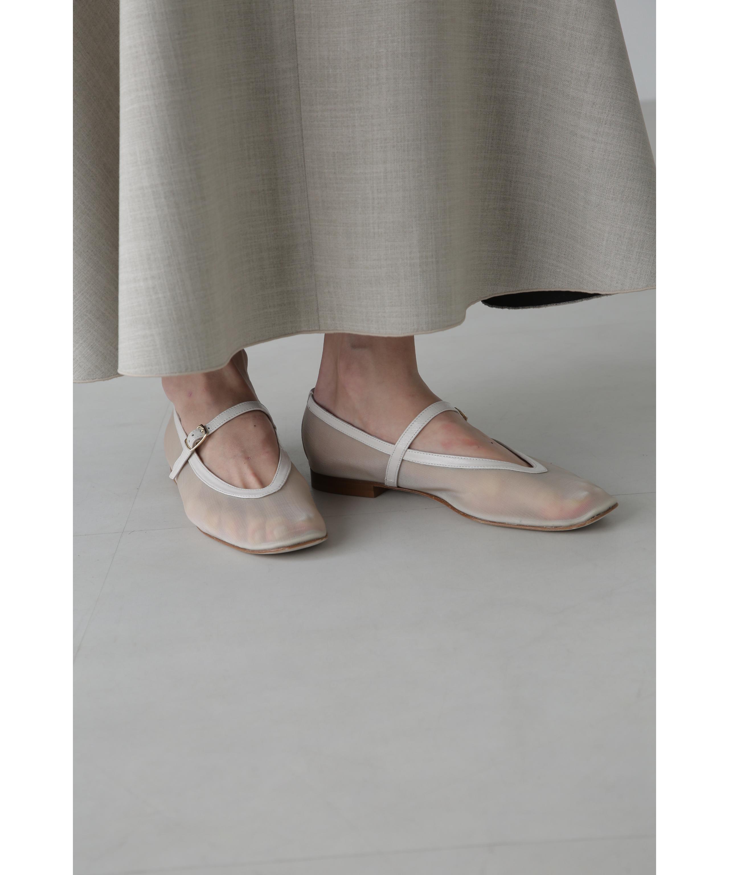 ADORE メッシュバレエ ホワイト 37.0 ADORE メッシュバレエ ホワイト 37.0