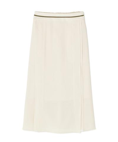 バックサテンジョーゼットスカート