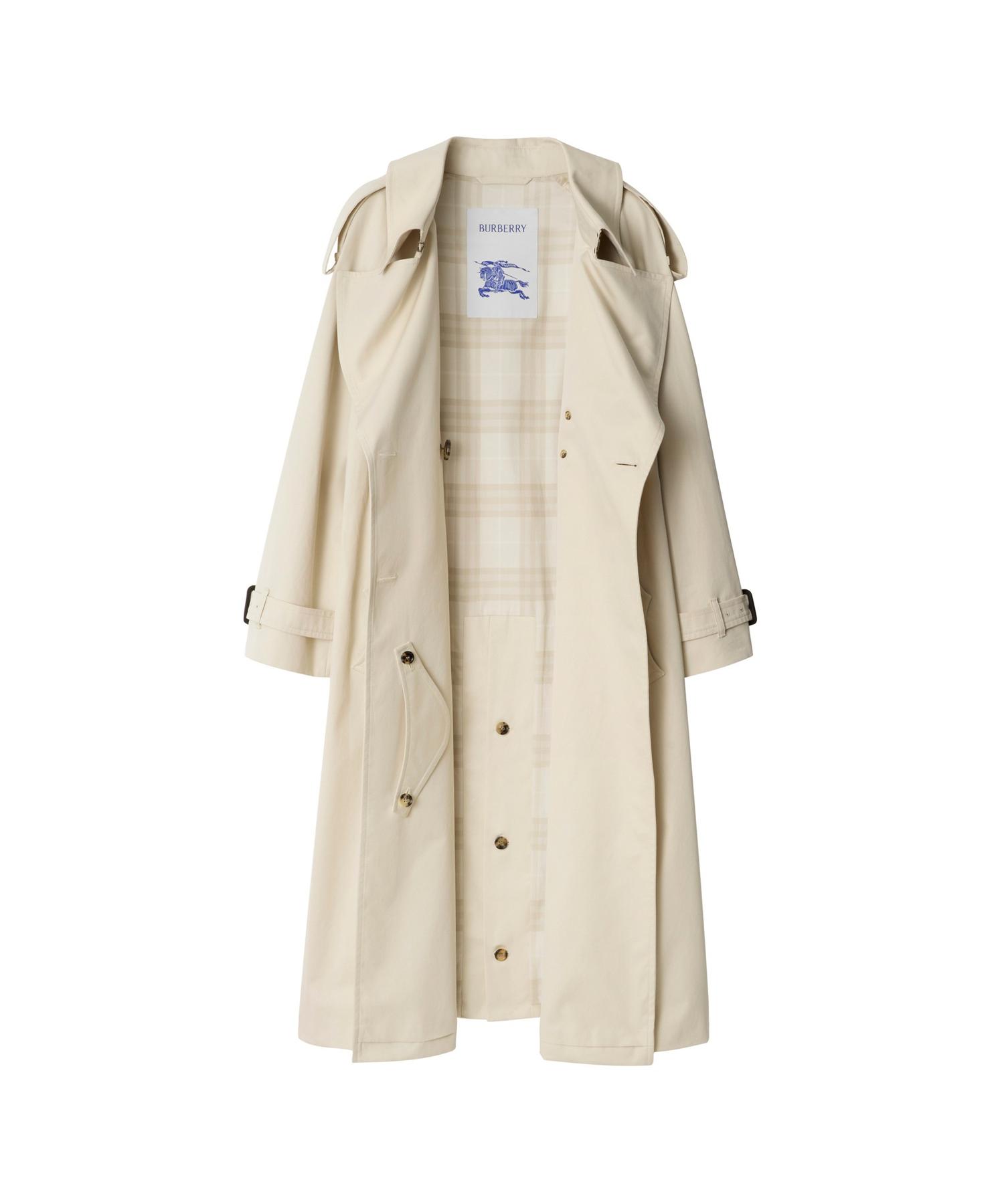 luvトレンチコート KIMBERLY - OVERSIZED FRAP FRONT TRENCH – HARUNOBUMURATA
