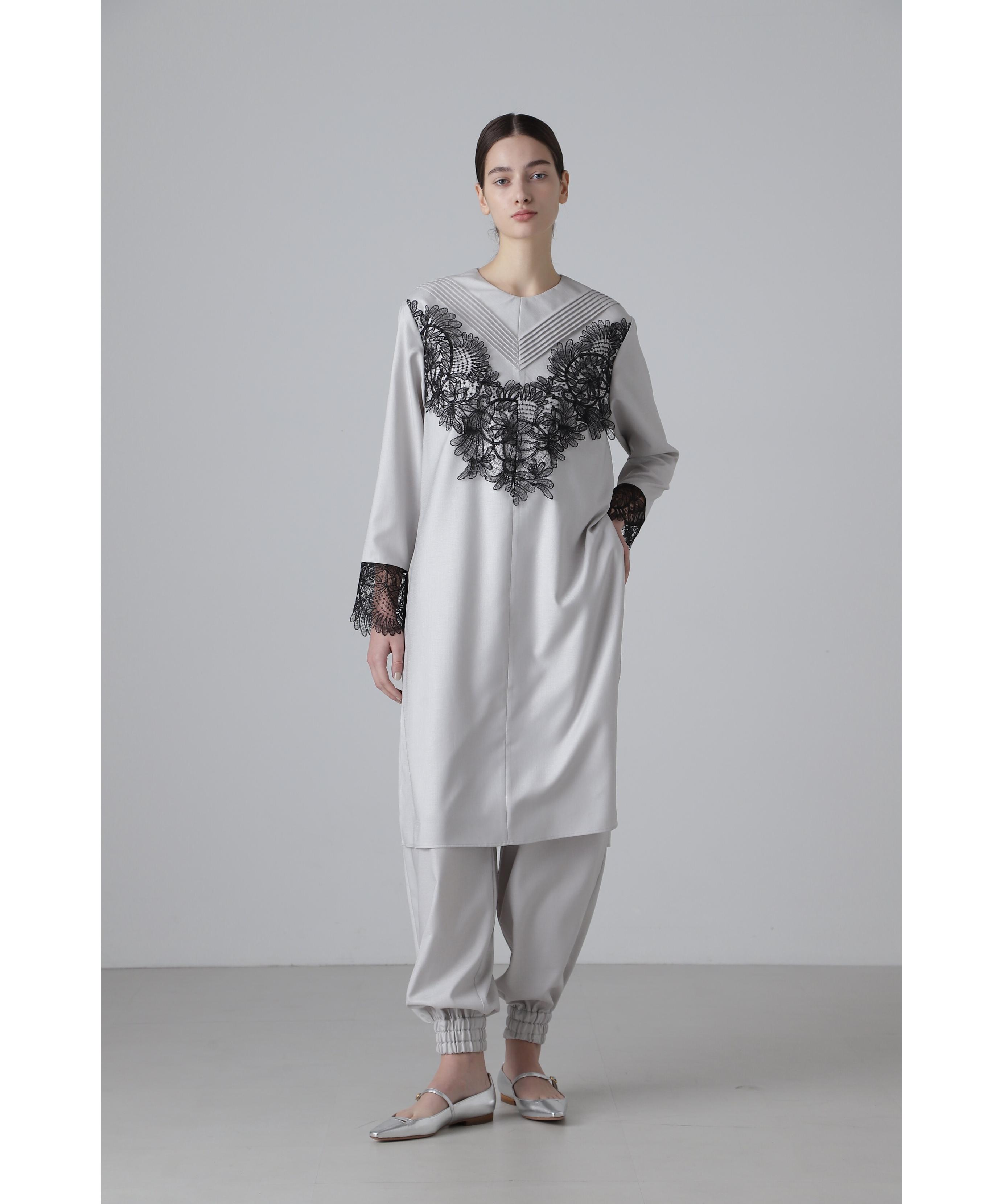 ADORE ◆ラスターストレッチパンツ グレー 38 ADORE ◆ラスターストレッチパンツ グレー 38
