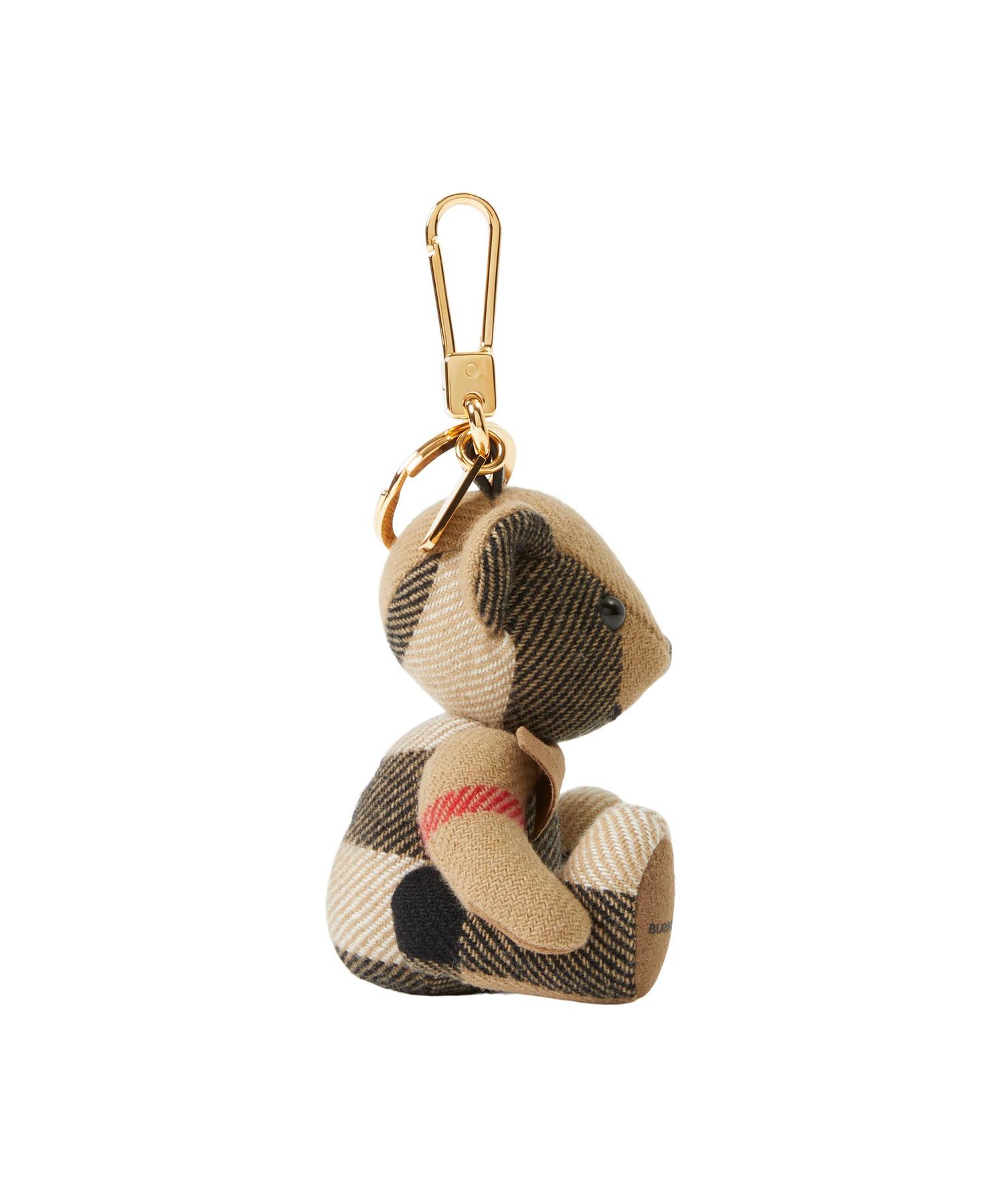 【mm出品】BURBERRY トーマスベアチャーム　キーホルダー　ボウタイ 関税負担なし☆Burberry トーマスベア チャーム ウィズ ボウタイ