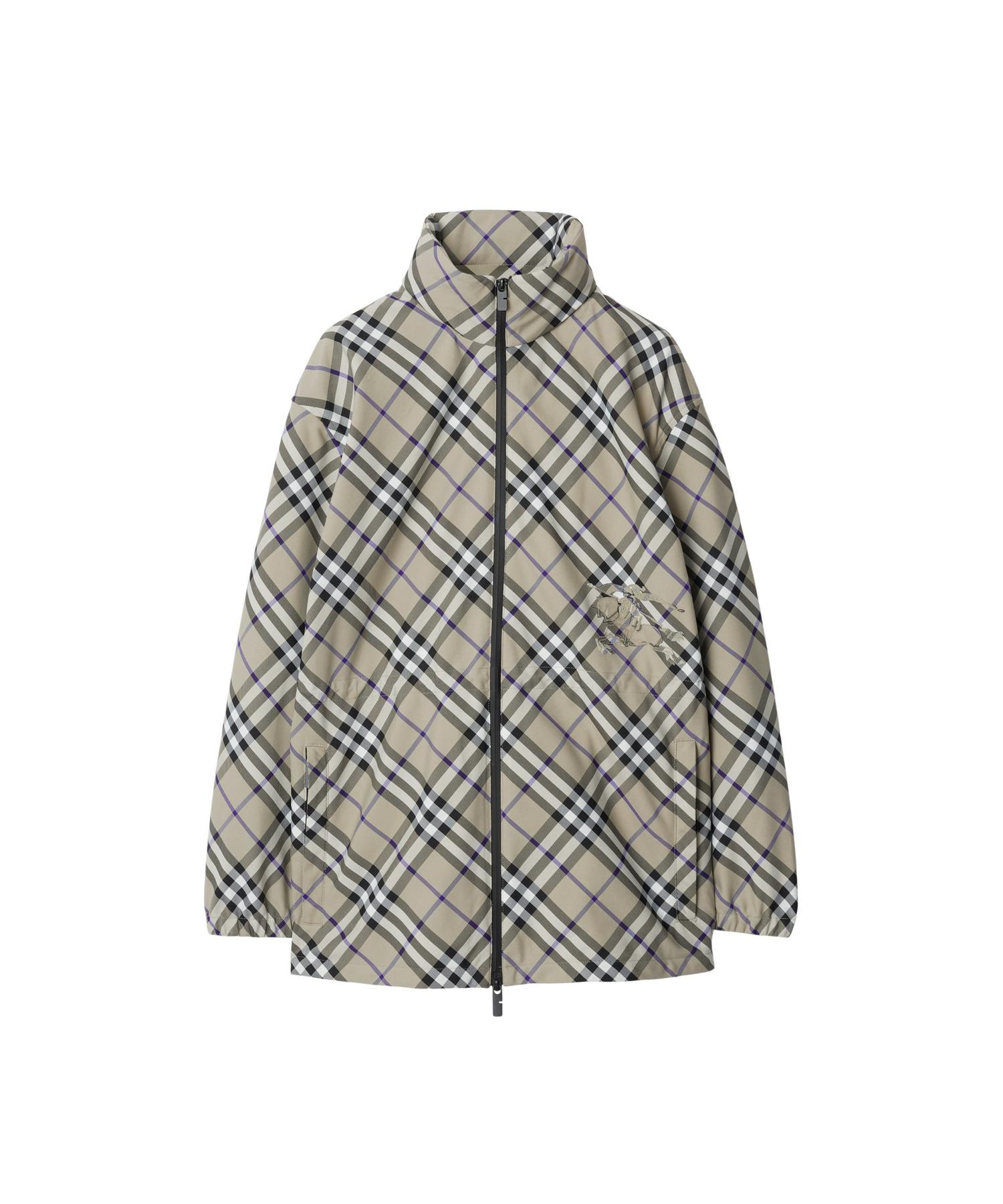 バーバリー　シャドーチェック　折りたたみ収納可能　ナイロンブルゾン　サイズ40 ジャケット｜BURBERRY(バーバリー)｜阪急百貨店公式通販サイト｜阪急