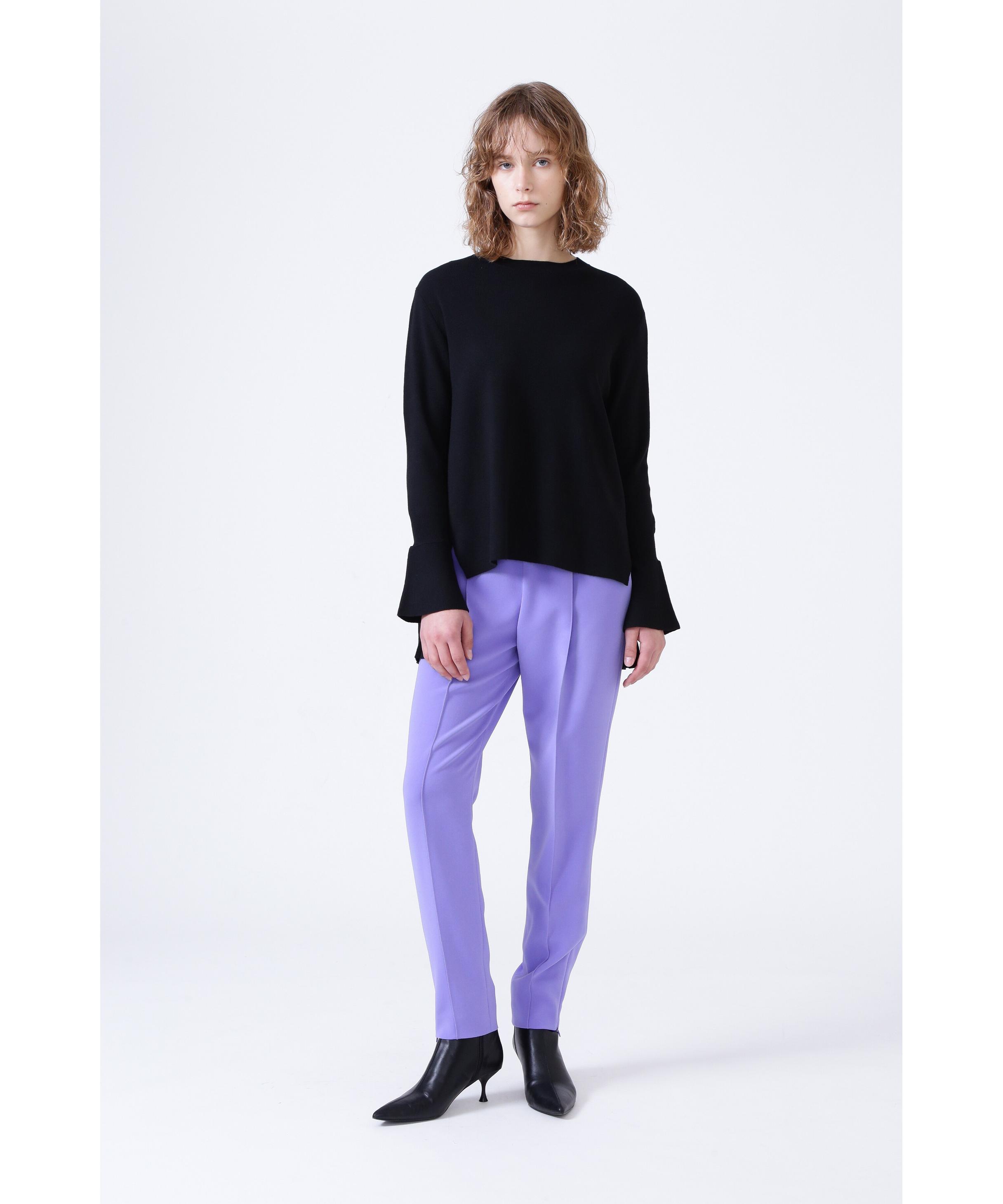 ADORE ストレッチライトパンツ パープル 36 ADORE ストレッチライトパンツ パープル 36