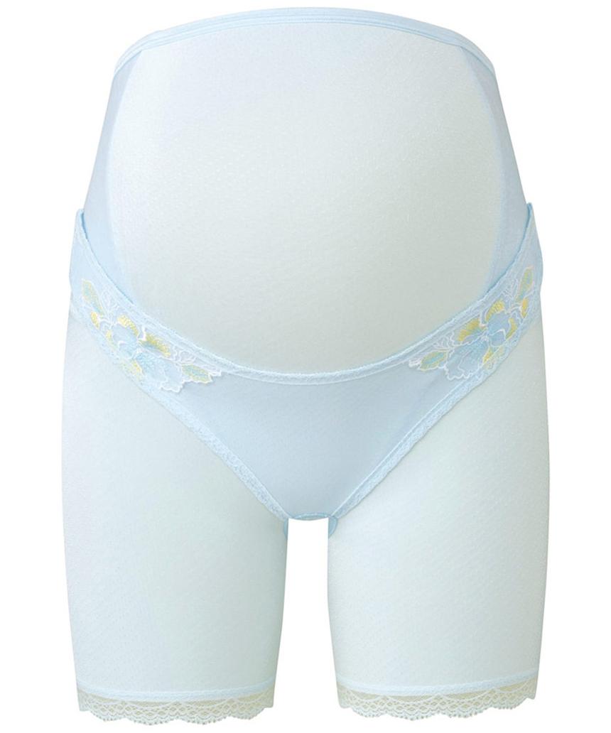 WACOALMATERNITY 産前用ボトム(MGP563) サックス マタニティM WACOALMATERNITY 産前用ボトム(MGP563) サックス マタニティM