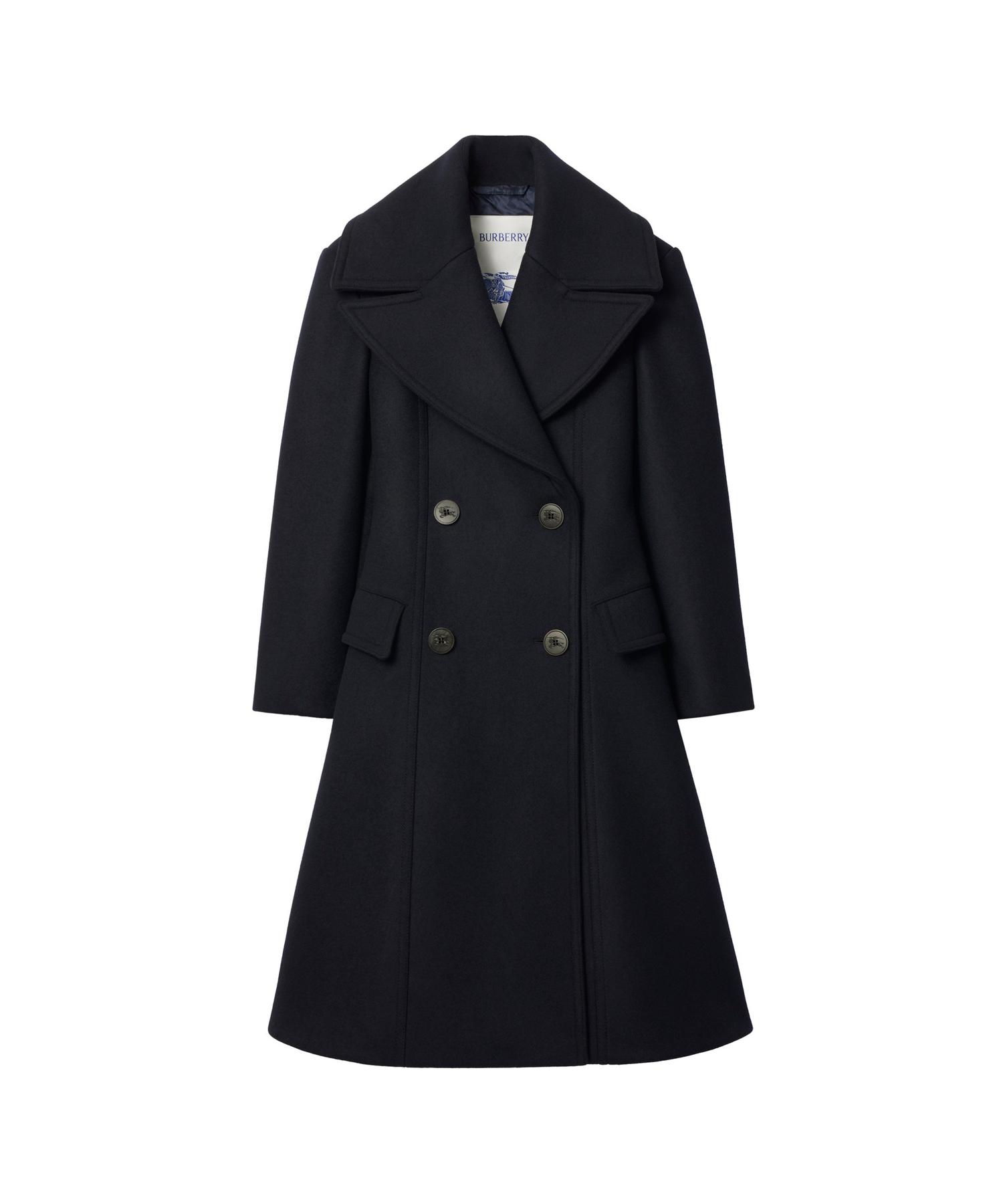 Burberrysウールコート ウールコート (パイロットブルー) - ウィメンズ | Burberry®公式サイト