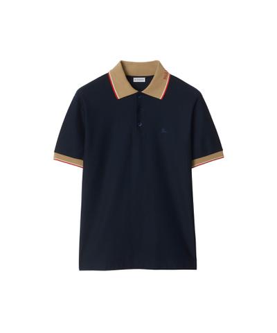 ロゴカラー コットンポロシャツ