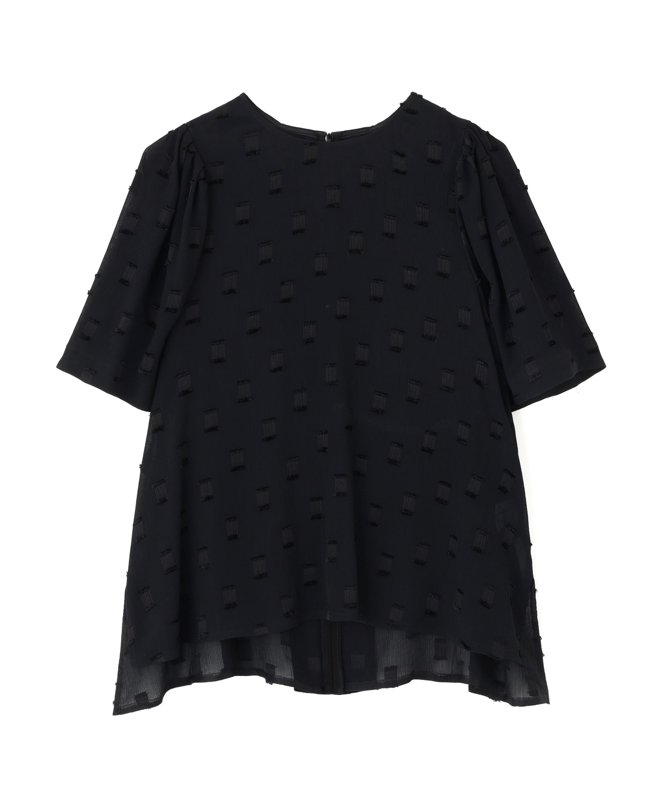 ADORE ◆フィネストラジャガードブラウス ブラック 38 ADORE ◆フィネストラジャガードブラウス ブラック 38