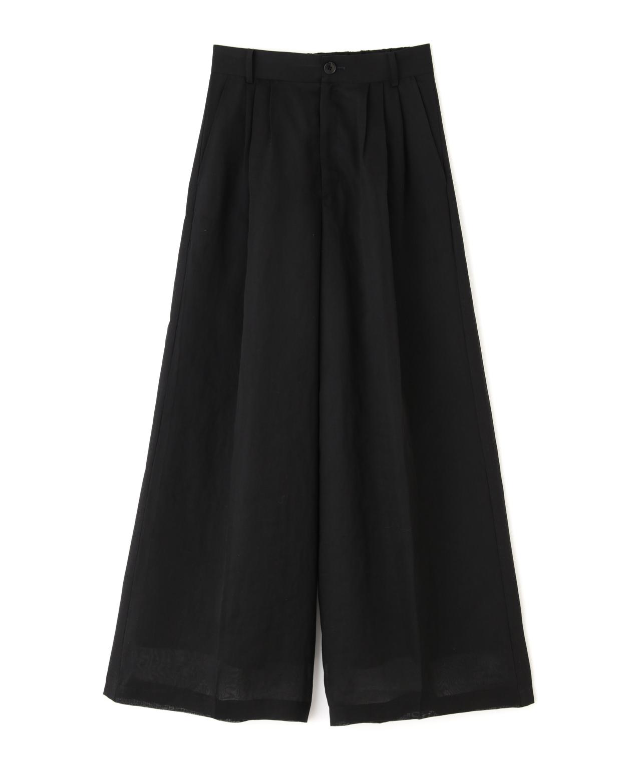 ADORE ◆ソフトオーガンジーパンツ ブラック ３８