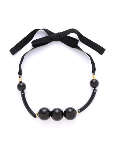 リボンネックレス