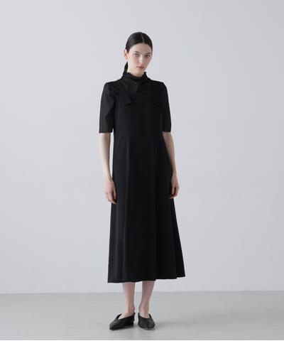 ストレッチジョーゼットワンピース