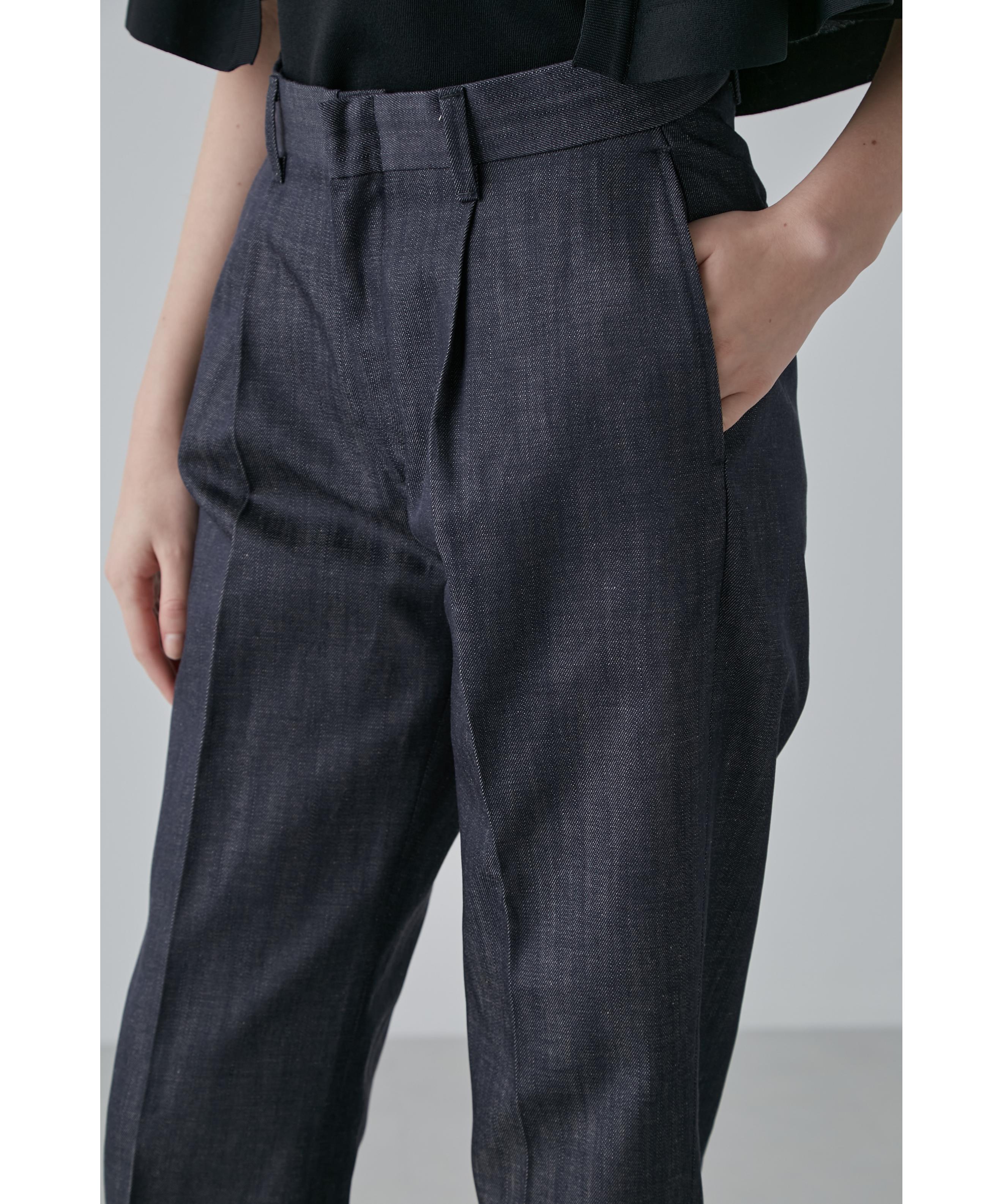 【✨新品✨】SERGE de bleu ✕ ADORE クラシックトラウザーズ SERGE de bleu x ADORE クラシックトラウザーズ 1タック
