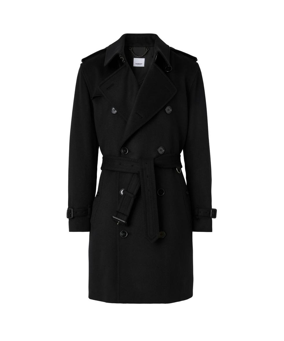 ステンカラーコート 『未使用品』Burberry メンズカシミヤコート