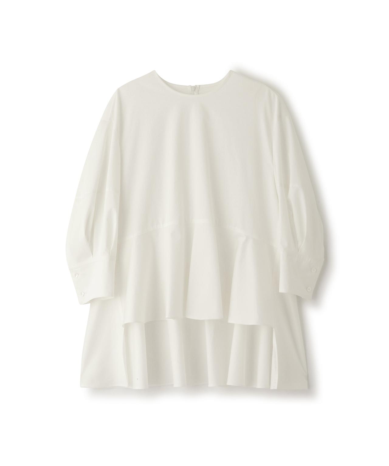 ADORE アドーア　オーシャンコットンシャツブラウス　ホワイト セール】 ◇オーガニックコットンブロード （シャツ・ブラウス
