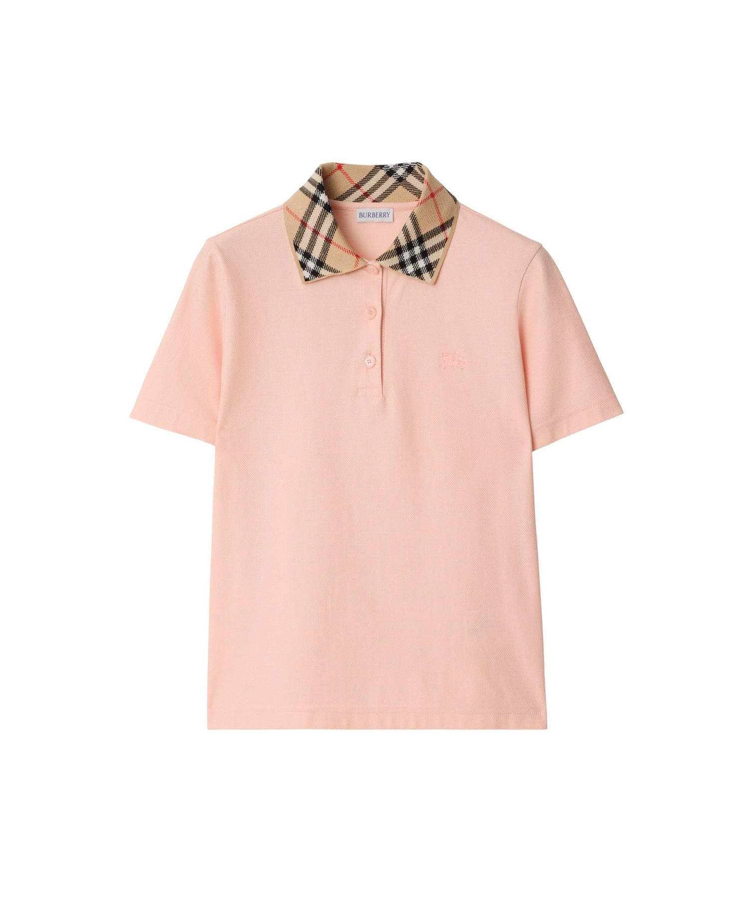 チェックカラー コットン ポロシャツドレス(O10763254)｜阪急百貨店