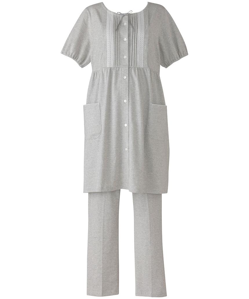 WACOALMATERNITY マタニティパジャマ(MFY113) グレー マタニティL-LL WACOALMATERNITY マタニティパジャマ(MFY113) グレー マタニティL-LL