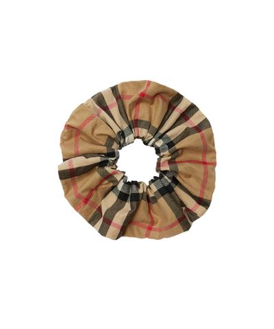 ヴィンテージチェック コットン シュシュ