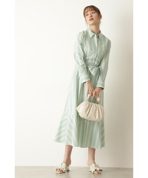 メルストライプワンピース O レディースファッション 阪急百貨店公式通販 Hankyu Fashion