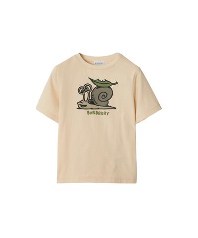 スネイル コットンTシャツ