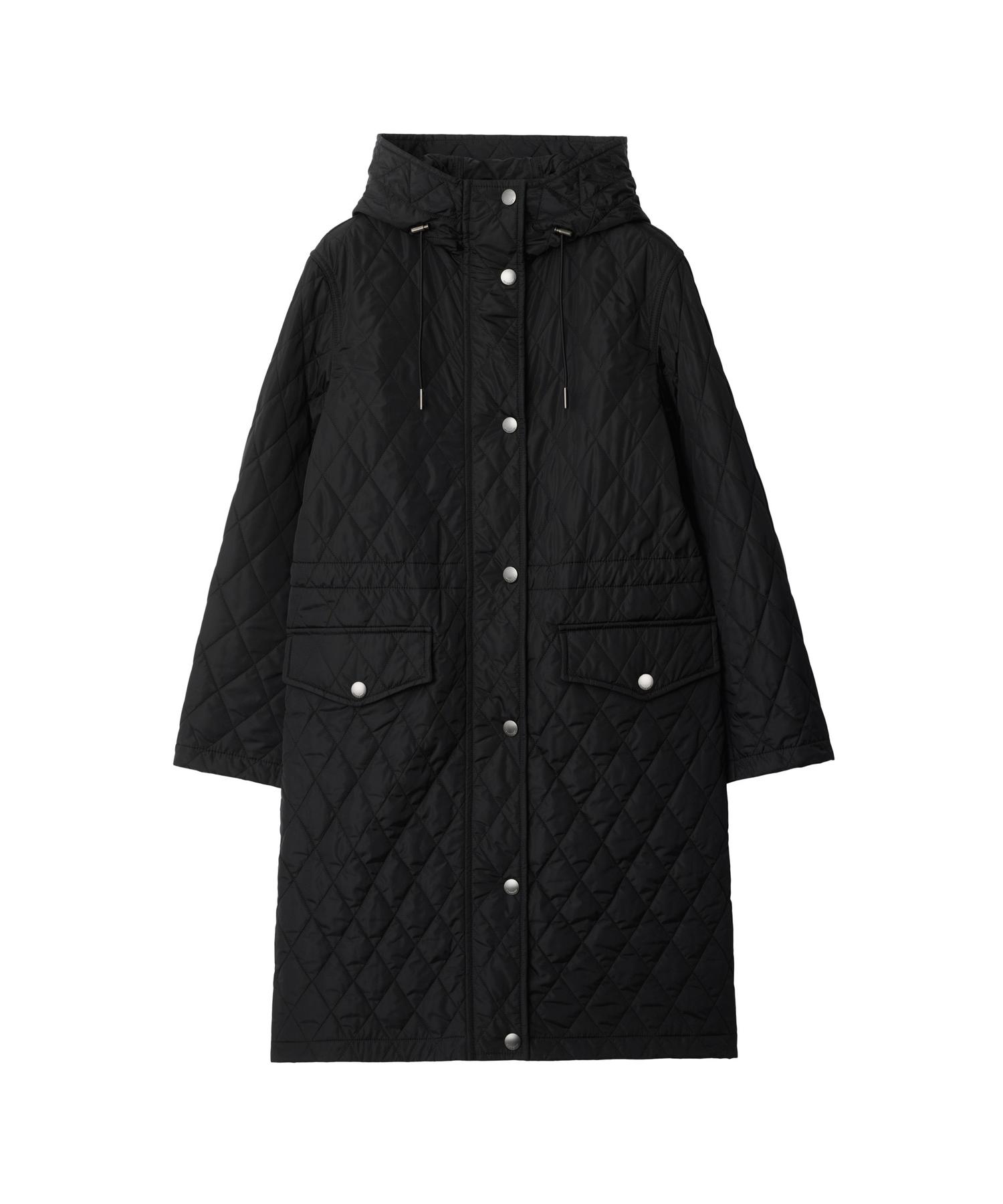 ♡ BURBERRY LONDON オールキルティングレザー エナメル コート ♡ BURBERRY LONDON オールキルティングレザー エナメル コート