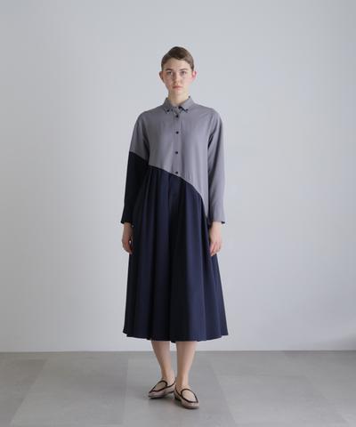 ◆ファンクショナルプレーンクロスワンピース