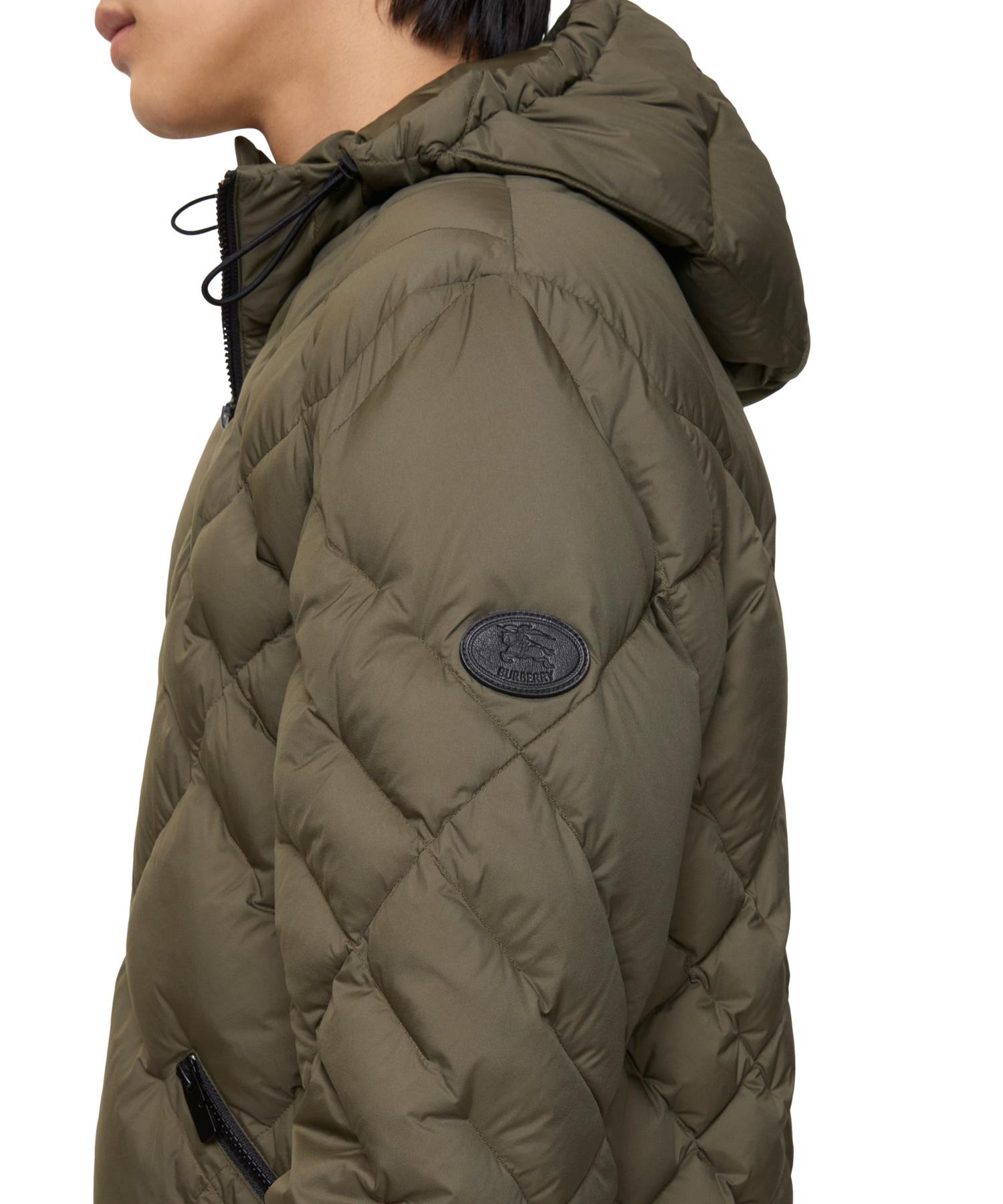 完売品/ タグ付新品/チェック中綿リバーシブル　ダウンジャケット/グリーン ノースフェイス キッズ リバーシブルダウンジャケット グリーンチェック