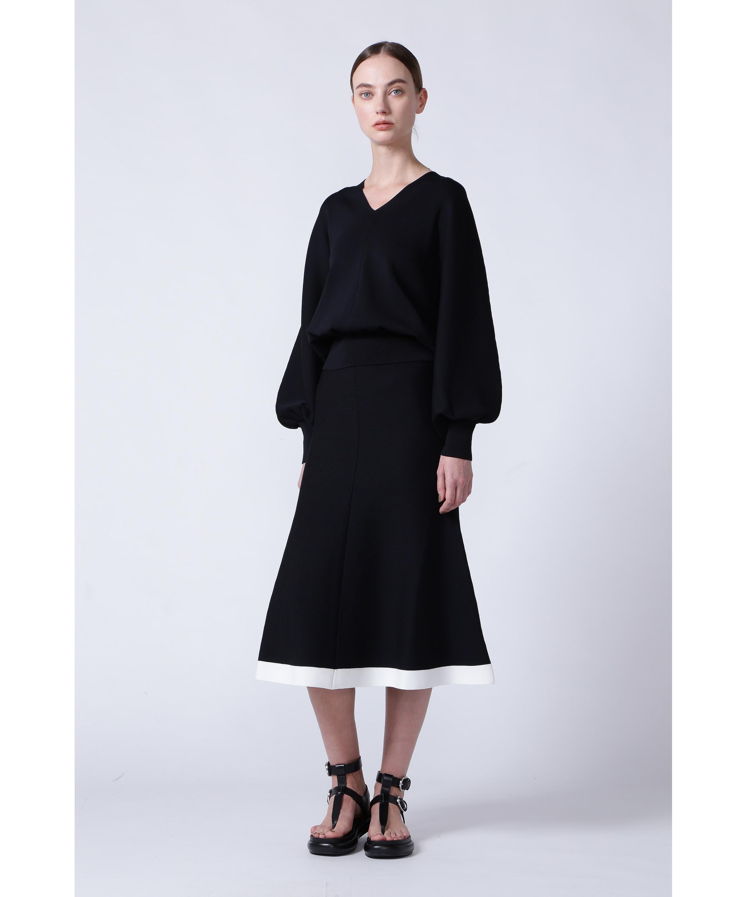 ADORE ドライストレッチニットマーメイドスカート ブラック 38 ADORE ドライストレッチニットマーメイドスカート ブラック 38