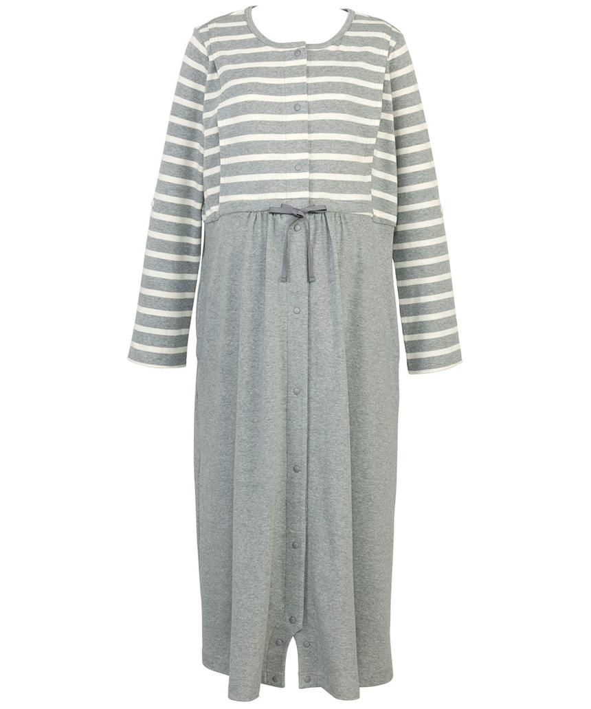 WACOALMATERNITY マタニティパジャマ(MFY370) グレー マタニティM-L(R29) WACOALMATERNITY マタニティパジャマ(MFY370) グレー マタニティM-L(R29)