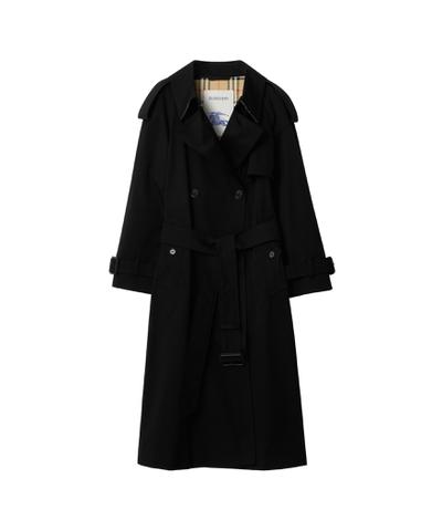 ロング ギャバジン フィッツロヴィア トレンチコート