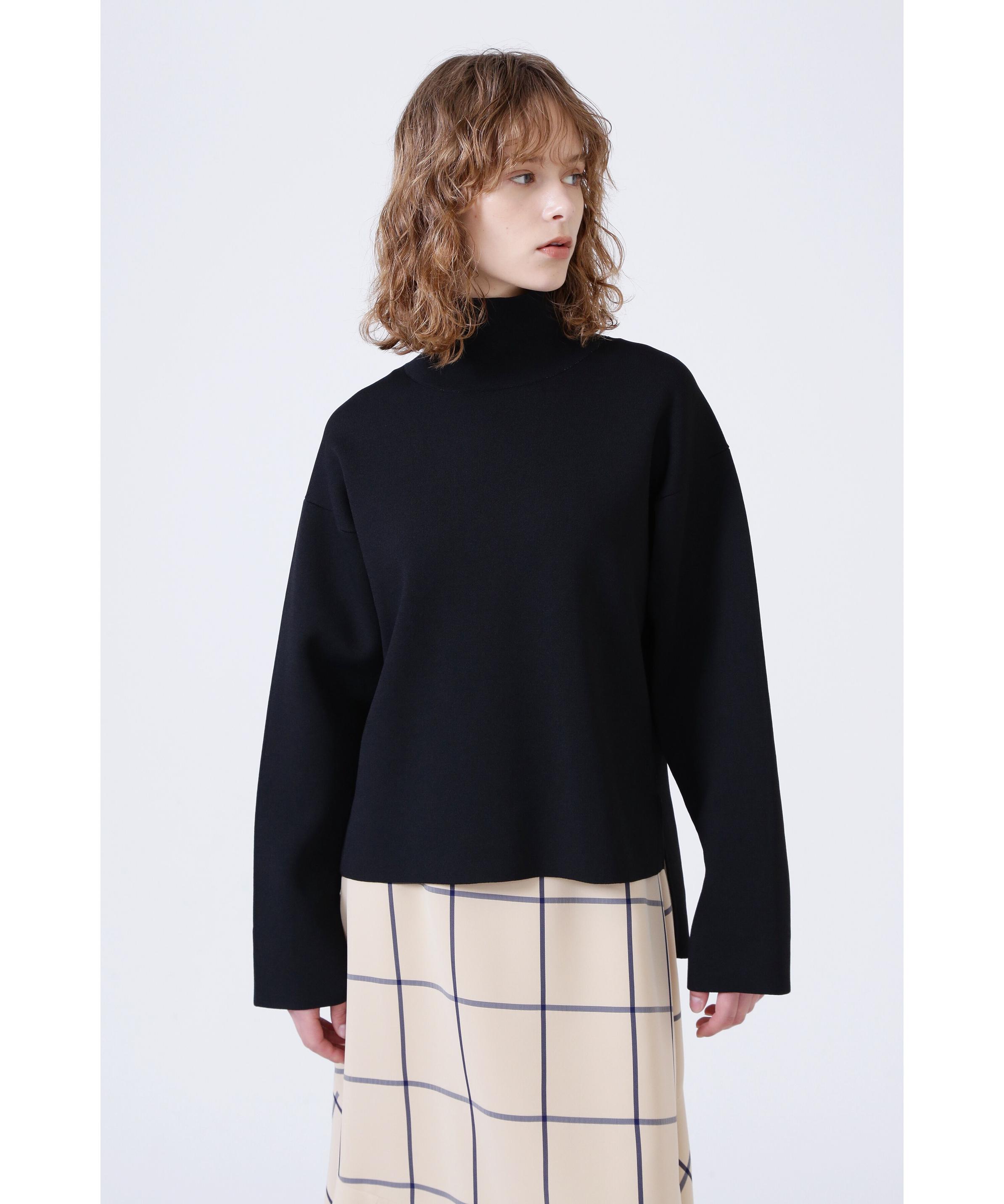 ADORE アドーア ダブルニットタートルトップス（美品） ブラック系｜ニット・セーター｜ADORE(アドーア)｜阪急百貨店