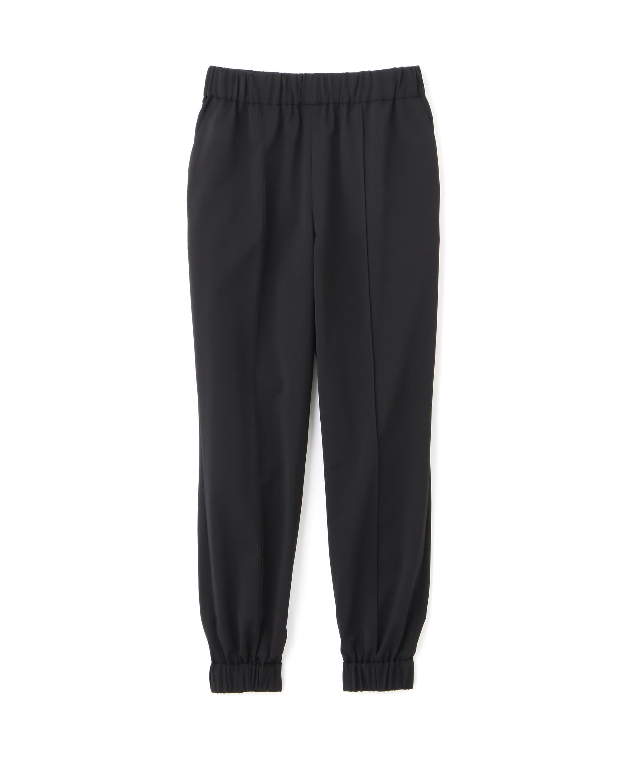 ADORE ドライタッチジョーゼットパンツ ブラック 38 ADORE ドライタッチジョーゼットパンツ ブラック 38