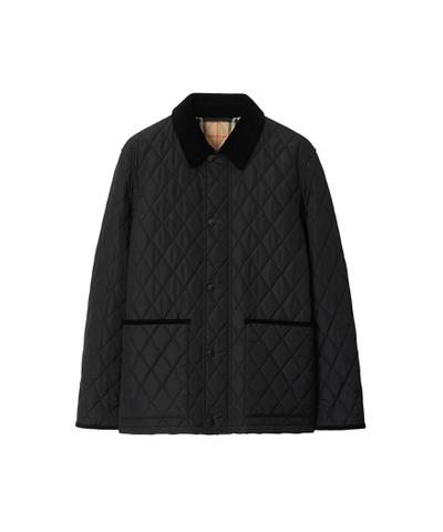 キルティング ナイロン バーンジャケット