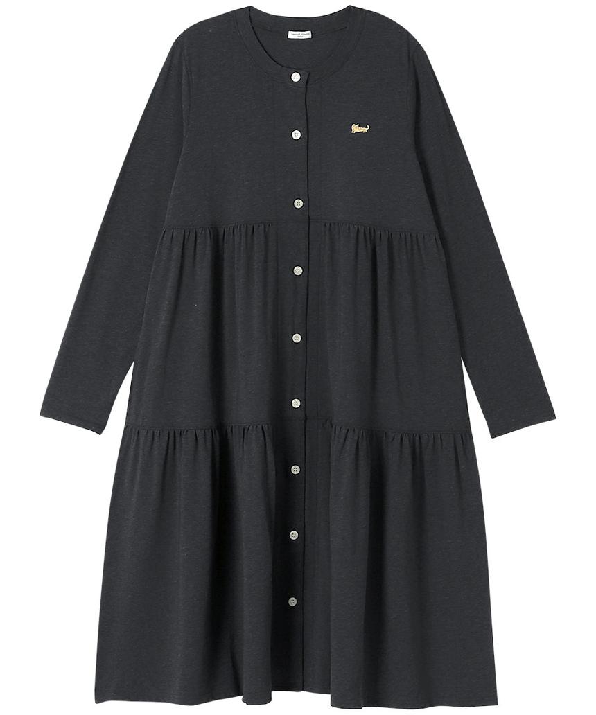 tsumorichisato ワンピース(UNX555) ブラック M tsumorichisato ワンピース(UNX555) ブラック M