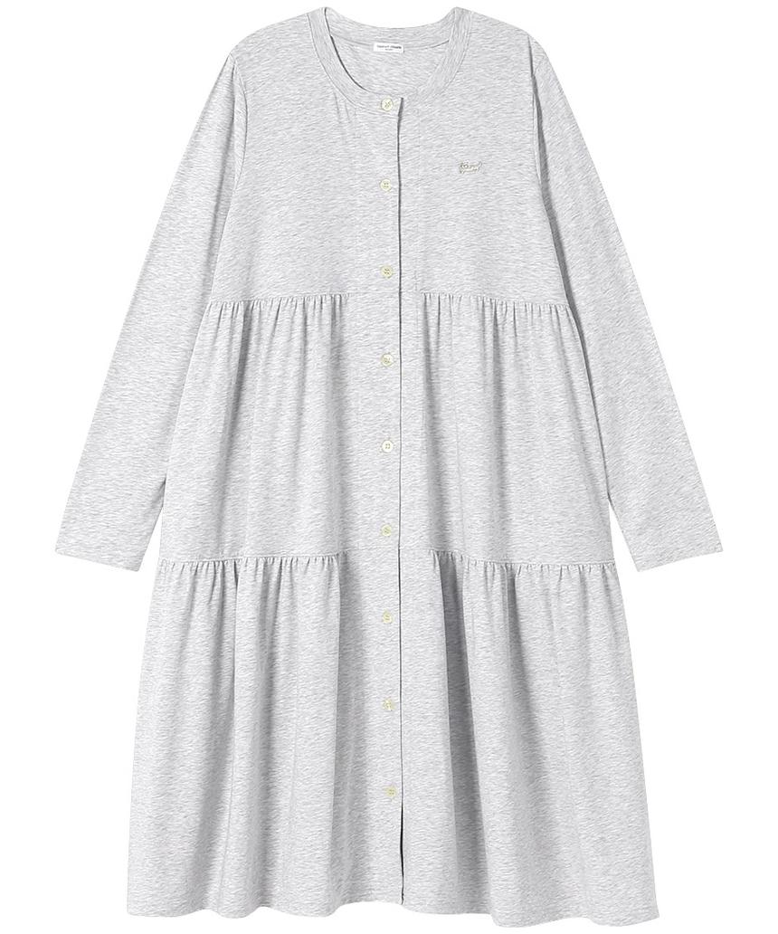 tsumorichisato ワンピース(UNX555) グレー M(L0X) tsumorichisato ワンピース(UNX555) グレー M(L0X)