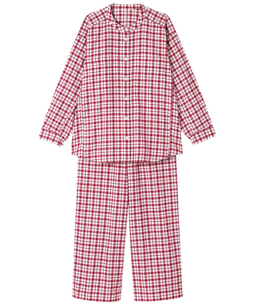 WACOAL睡眠科学 パジャマ(YDW470) レッド L(LXZ) WACOAL睡眠科学 パジャマ(YDW470) レッド L(LXZ)