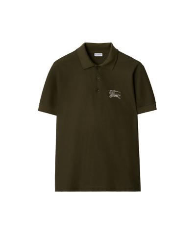 メタリックEKD コットン ポロシャツ