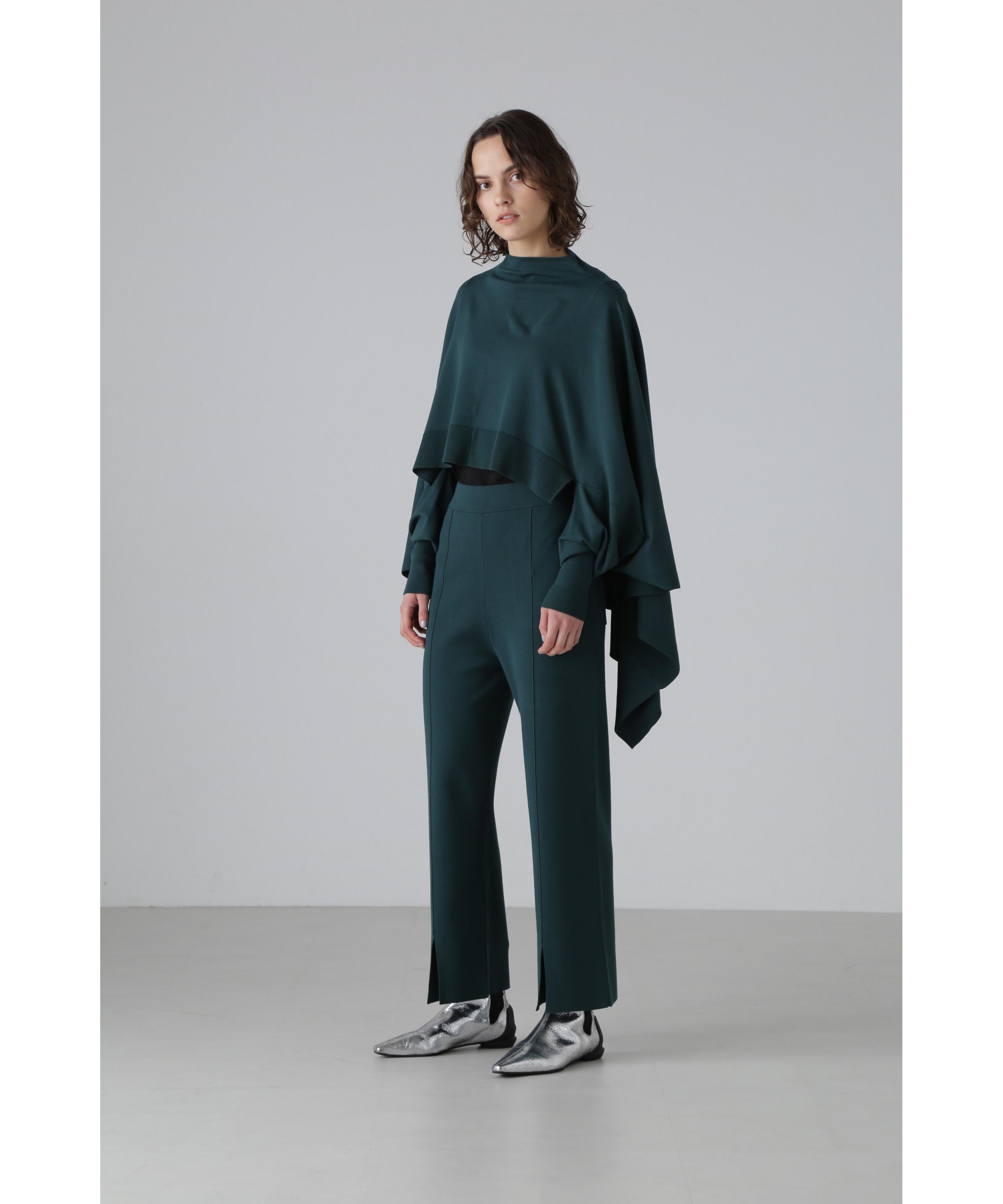 ADORE クリアストレッチニットパンツ グリーン 38 ADORE クリアストレッチニットパンツ グリーン 38