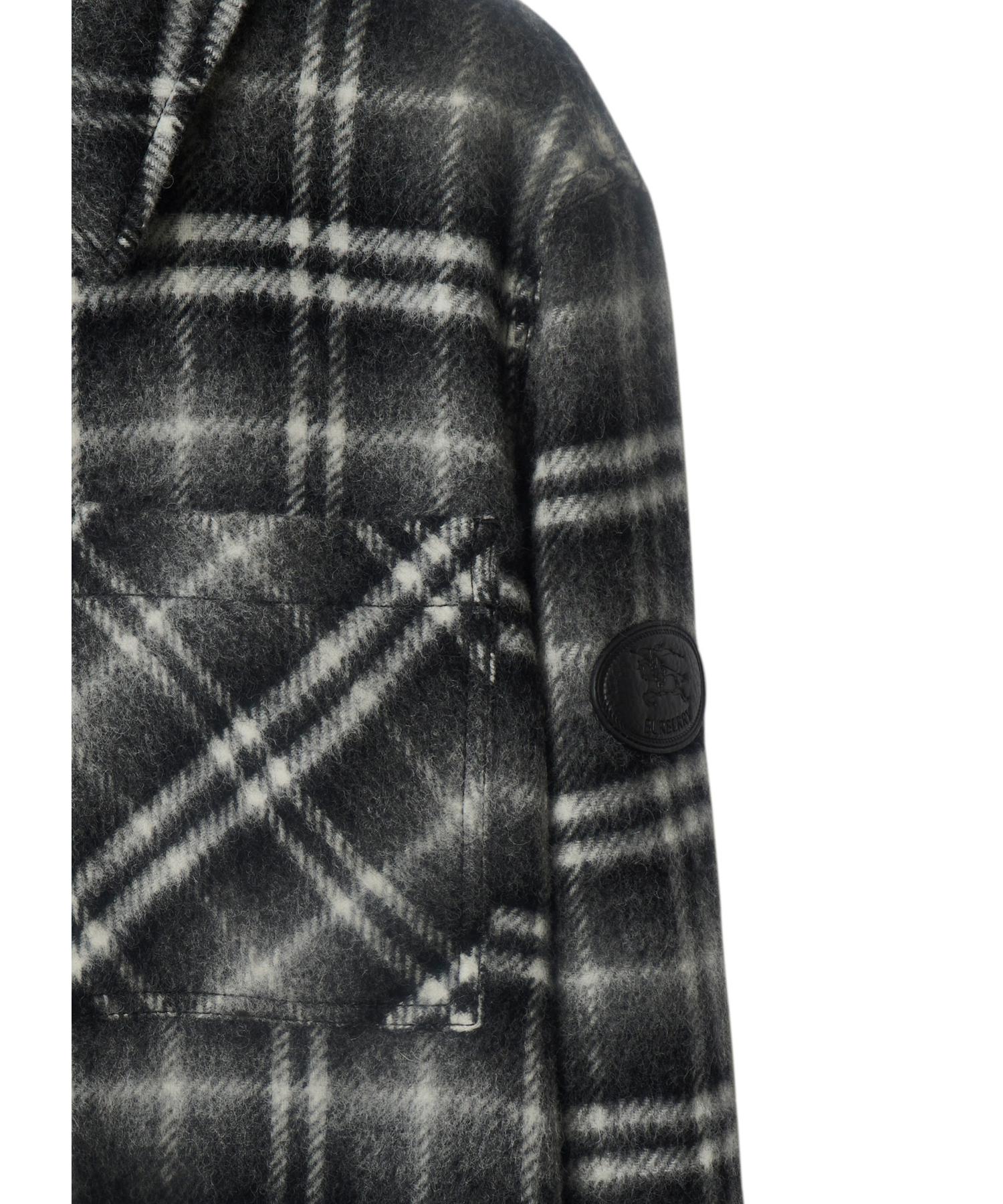 チェック ウール オーバーシャツ(O10735297)｜HANKYU MEN'S