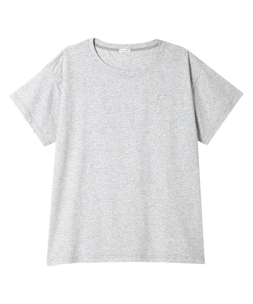tsumorichisato トップス(UTT155) グレー L(L2L) tsumorichisato トップス(UTT155) グレー L(L2L)