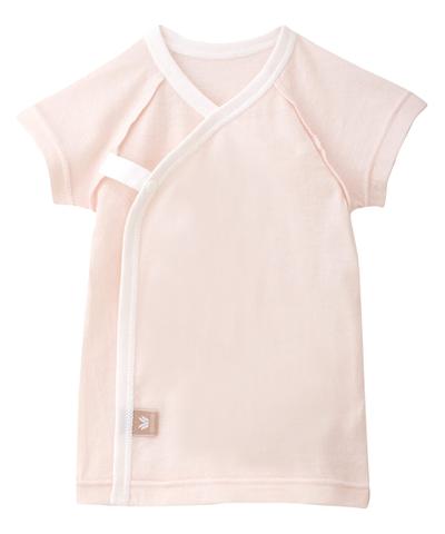 ｗａｔａｎｏｍａｍａ　ベビー男女児兼用インナー　短肌着（ＢＧＳ１５３）