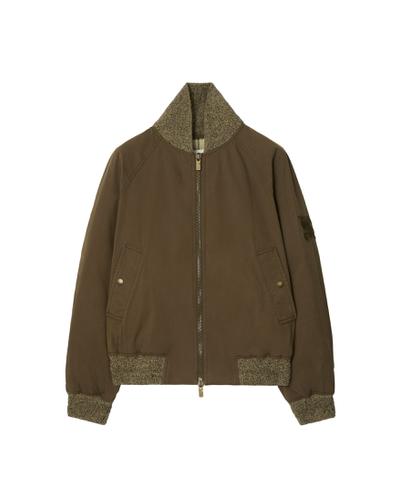 ギャバジン ボマージャケット